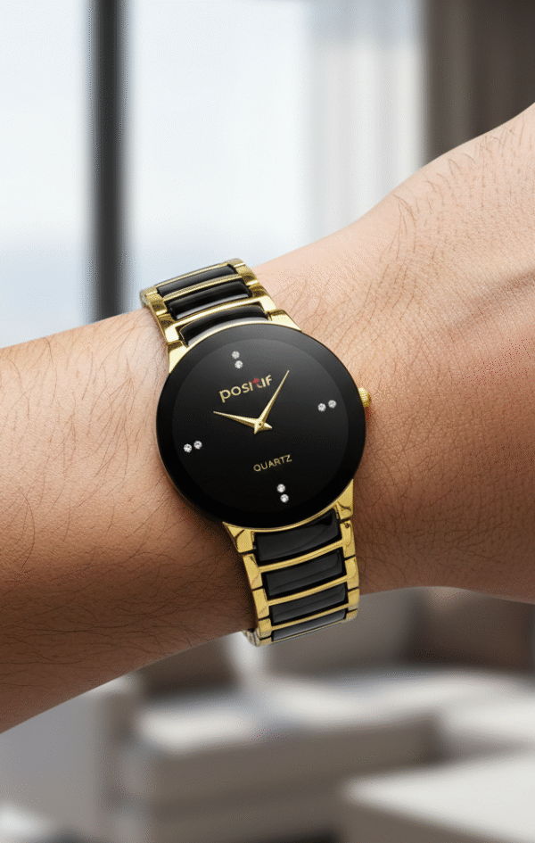 Stainless Steel Men’s Watch 2 MWH 001 GolBK 1